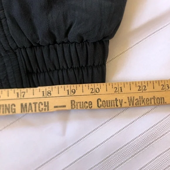 Vtg Oversized Silk Bomber Jacket - Picture 10 of 16